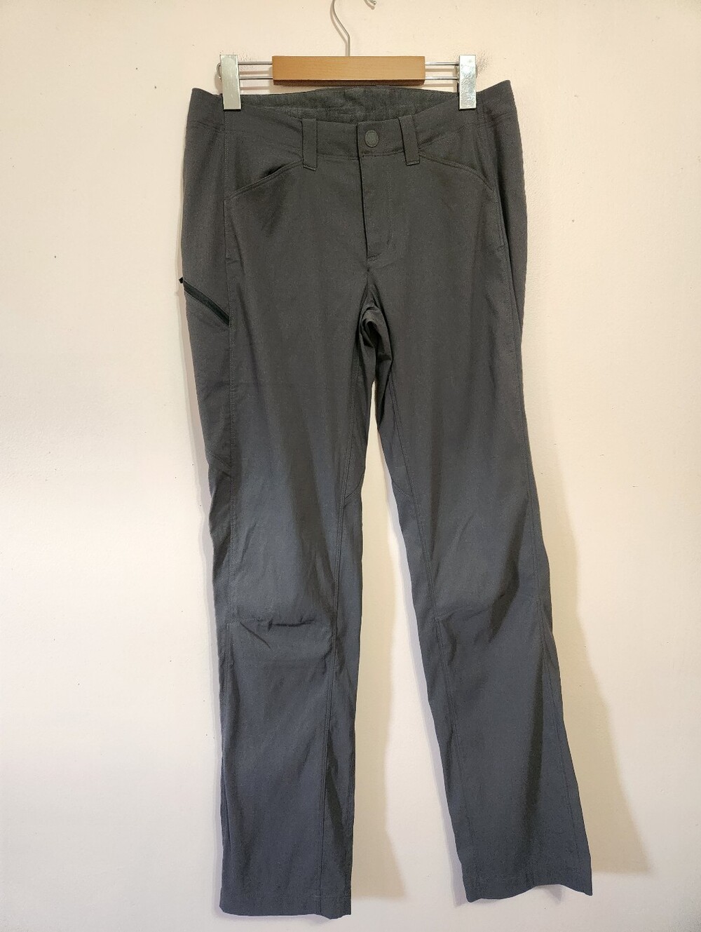 Icebreaker Persist Merino Wool Gorpcore Utility Hiking Pants Charcoal Size 28